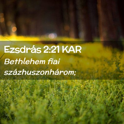Picture 02 - Ezsdrás 2:21 KAR - Bethlehem fiai - Bible Verse Picture
