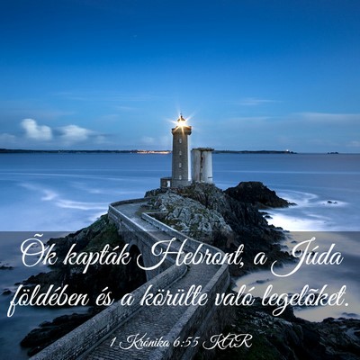 Picture 03 - 1 Krónika 6:55 KAR - Õk kapták Hebront, a Júda földében és a - Bible Verse Picture