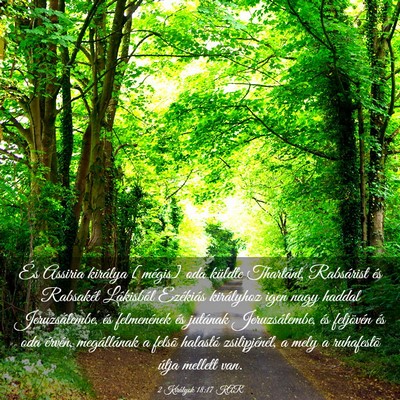 Picture 03 - 2 Királyok 18:17 KAR - És Assiria királya [mégis] oda küldte - Bible Verse Picture