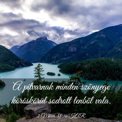 Picture 03 - 2 Mózes 38:16 KAR - A pitvarnak minden szõnyege köröskörül - Bible Verse Picture