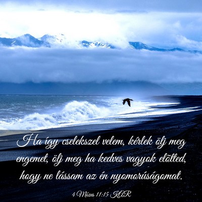 Picture 03 - 4 Mózes 11:15 KAR - Ha így cselekszel velem, kérlek ölj meg - Bible Verse Picture