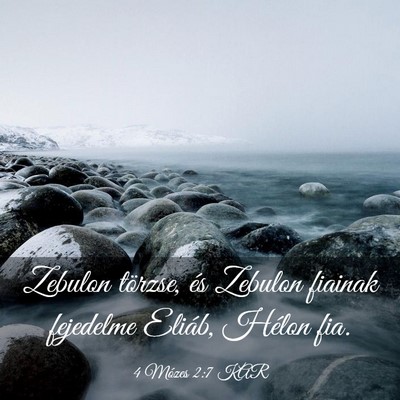Picture 03 - 4 Mózes 2:7 KAR - Zebulon törzse, és Zebulon fiainak fejedelme - Bible Verse Picture