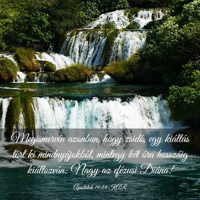 Picture 03 - Apostolok 19:34 KAR - Megismervén azonban, hogy zsidó, egy kiáltás - Bible Verse Picture