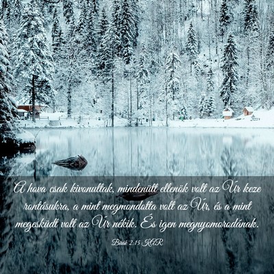 Picture 03 - Bírák 2:15 KAR - A hova csak kivonultak, mindenütt ellenök volt - Bible Verse Picture