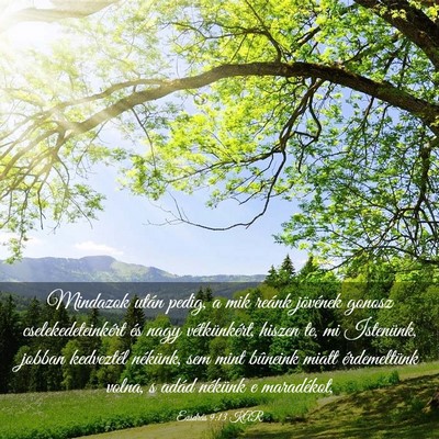 Picture 03 - Ezsdrás 9:13 KAR - Mindazok után pedig, a mik reánk jövének - Bible Verse Picture