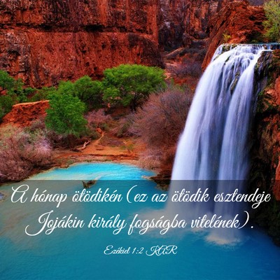 Picture 03 - Ezékiel 1:2 KAR - A hónap ötödikén (ez az ötödik esztendeje - Bible Verse Picture