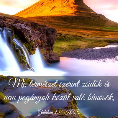 Picture 03 - Galátzia 2:15 KAR - Mi, természet szerint zsidók és nem pogányok - Bible Verse Picture