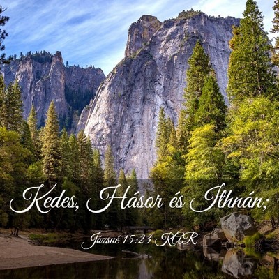 Picture 03 - Józsué 15:23 KAR - Kedes, Hásor és - Bible Verse Picture