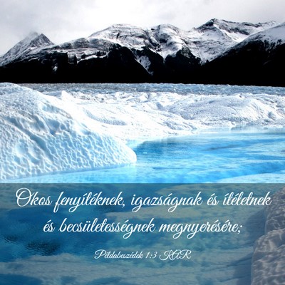 Picture 03 - Példabeszédek 1:3 KAR - Okos fenyítéknek, igazságnak és ítéletnek - Bible Verse Picture