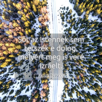 Picture 05 - 1 Krónika 21:7 KAR - Sõt az Istennek sem tetszék e dolog, melyért - Bible Verse Picture