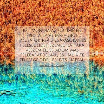 Picture 07 - 2 Sámuel 12:11 KAR - Ezt mondja az Úr: Ímé én épen a saját - Bible Verse Picture