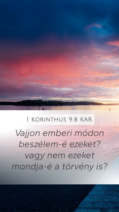1 Korinthus 9:8 KAR Bible Verse Image