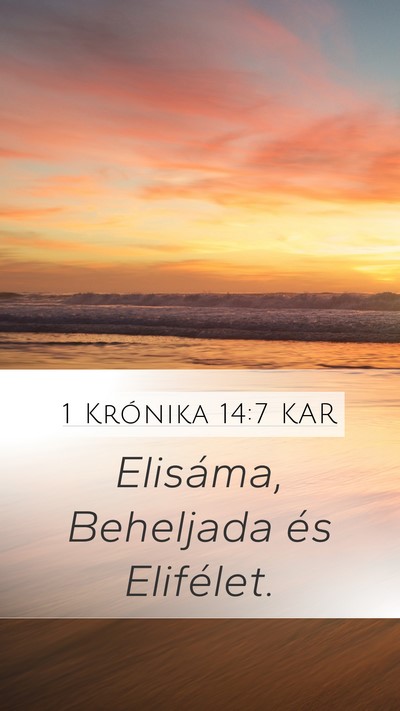 1 Krónika 14:7 KAR Bible Verse Image