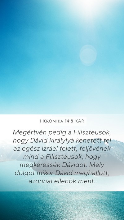 1 Krónika 14:8 KAR Bible Verse Image