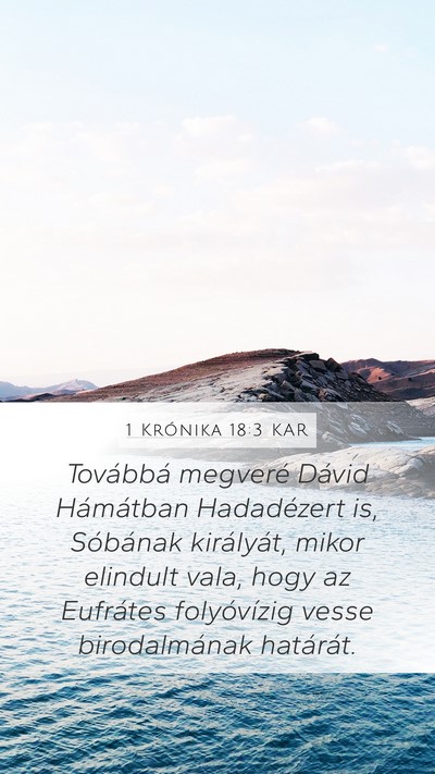 1 Krónika 18:3 KAR Bible Verse Image