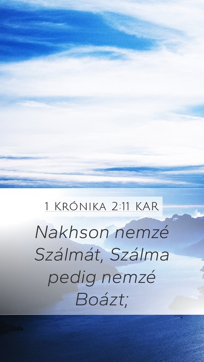 1 Krónika 2:11 KAR Bible Verse Image