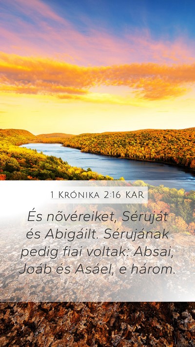 1 Krónika 2:16 KAR Bible Verse Image