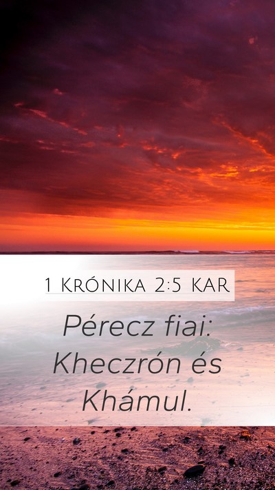 1 Krónika 2:5 KAR Bible Verse Image