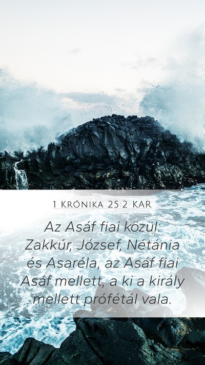 1 Krónika 25:2 KAR Bible Verse Image