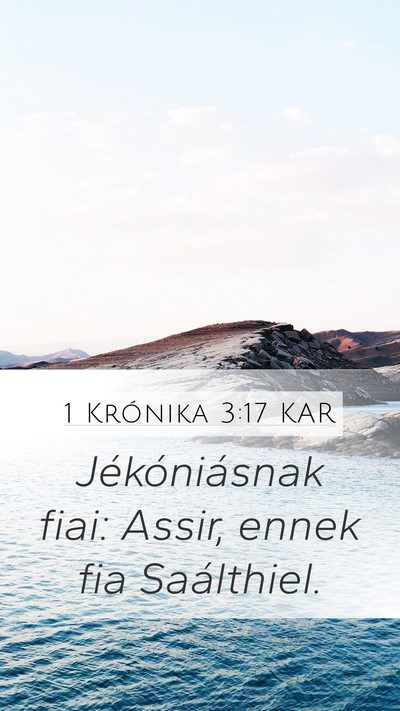 1 Krónika 3:17 KAR Bible Verse Image