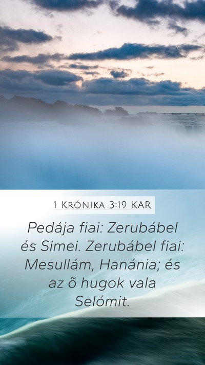 1 Krónika 3:19 KAR Bible Verse Image