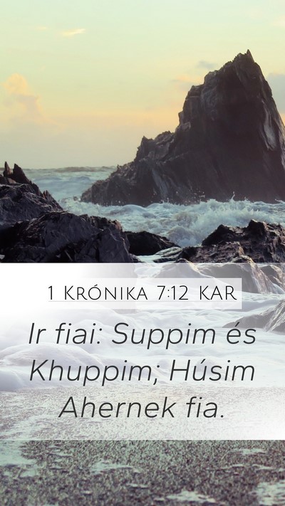 1 Krónika 7:12 KAR Bible Verse Image