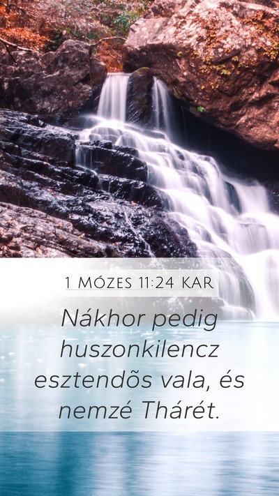 1 Mózes 11:24 KAR Bible Verse Image
