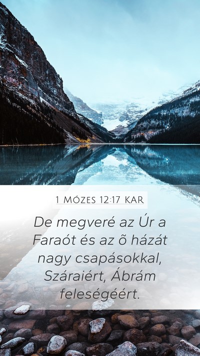 1 Mózes 12:17 KAR Bible Verse Image