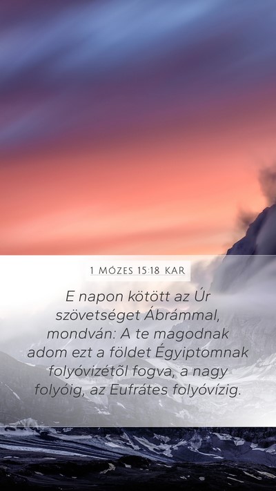 1 Mózes 15:18 KAR Bible Verse Image