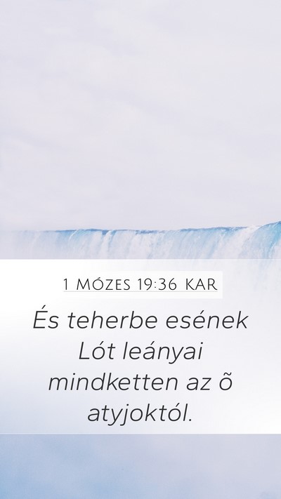 1 Mózes 19:36 KAR Bible Verse Image