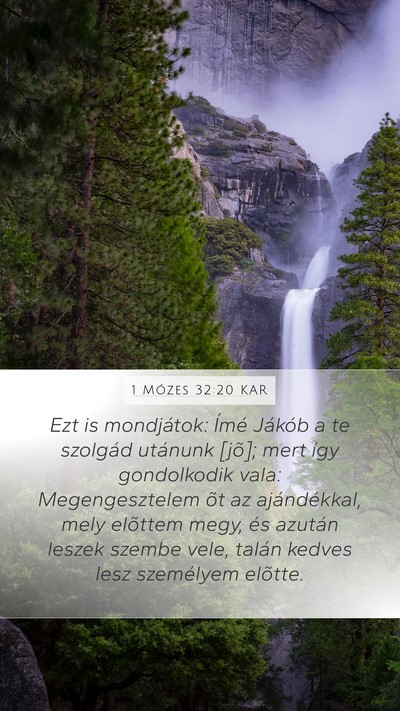 1 Mózes 32:20 KAR Bible Verse Image
