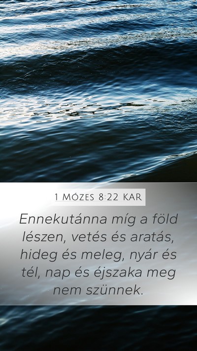 1 Mózes 8:22 KAR Bible Verse Image