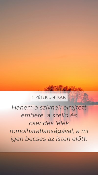 1 Péter 3:4 KAR Bible Verse Image