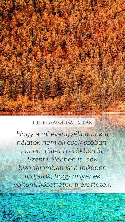 1 Thesszalonika 1:5 KAR Bible Verse Image