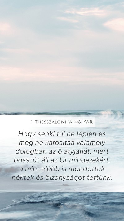 1 Thesszalonika 4:6 KAR Bible Verse Image
