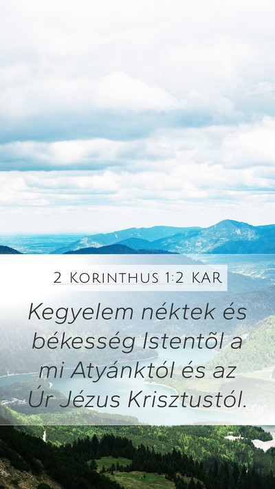 2 Korinthus 1:2 KAR Bible Verse Image