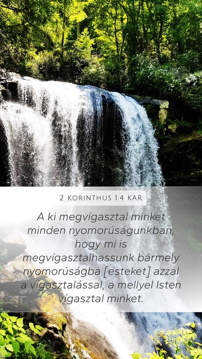 2 Korinthus 1:4 KAR Bible Verse Image