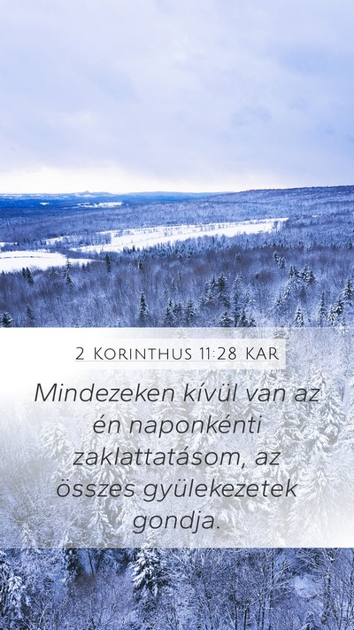 2 Korinthus 11:28 KAR Bible Verse Image