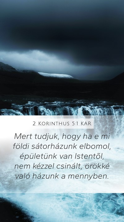 2 Korinthus 5:1 KAR Bible Verse Image