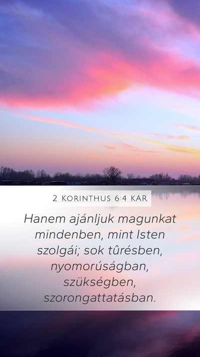 2 Korinthus 6:4 KAR Bible Verse Image