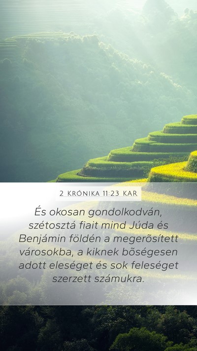 2 Krónika 11:23 KAR Bible Verse Image