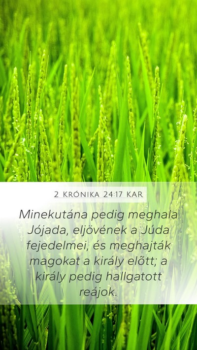 2 Krónika 24:17 KAR Bible Verse Image