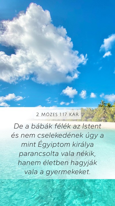 2 Mózes 1:17 KAR Bible Verse Image