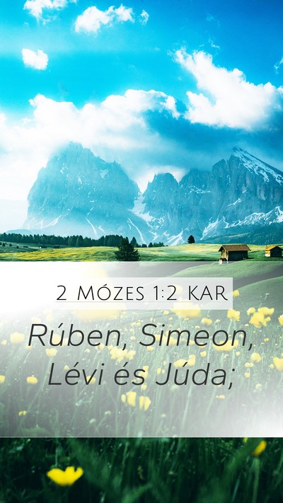 2 Mózes 1:2 KAR Bible Verse Image