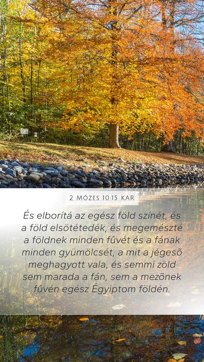 2 Mózes 10:15 KAR Bible Verse Image
