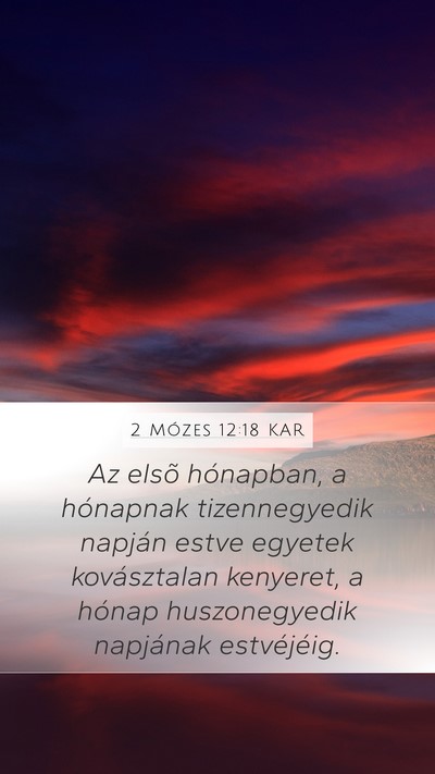 2 Mózes 12:18 KAR Bible Verse Image