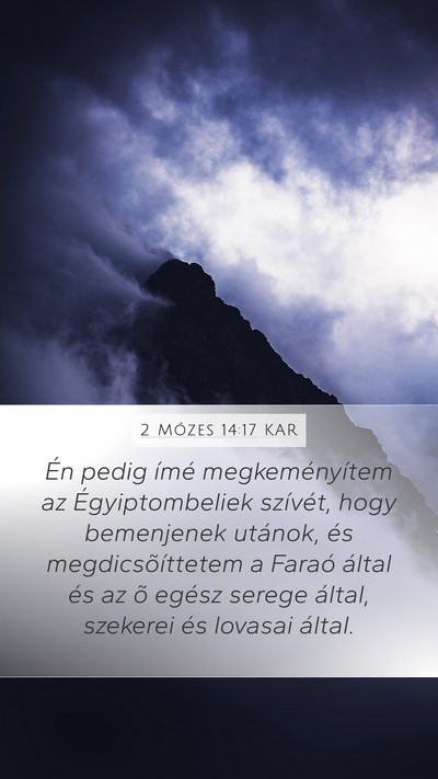 2 Mózes 14:17 KAR Bible Verse Image