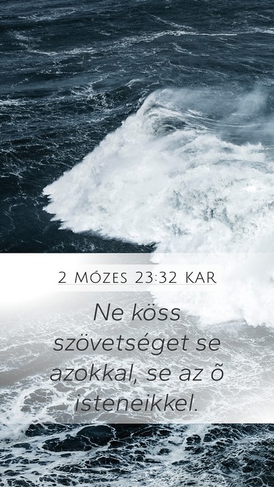 2 Mózes 23:32 KAR Bible Verse Image