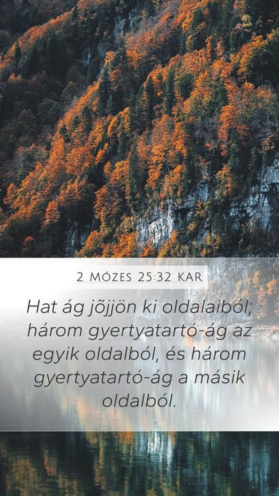 2 Mózes 25:32 KAR Bible Verse Image