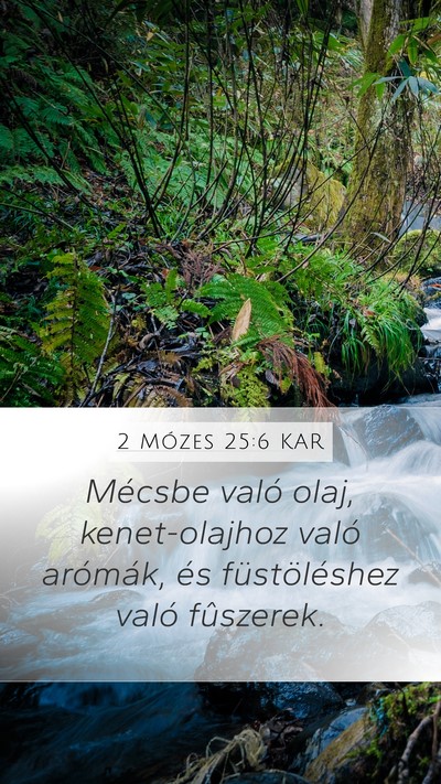 2 Mózes 25:6 KAR Bible Verse Image